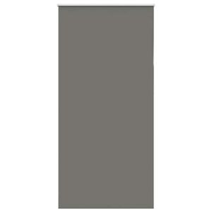 vidaXL Verdunkelungsrollo Grau 115x210cm Stoffbreite 110,7cm Polyester