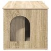 vidaXL Katzenhaus Sonoma 85 x 55 x 50,5 cm Holzwerkstoff