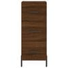 vidaXL Sideboard Braun Eichen-Optik 34,5x34x90 cm Holzwerkstoff