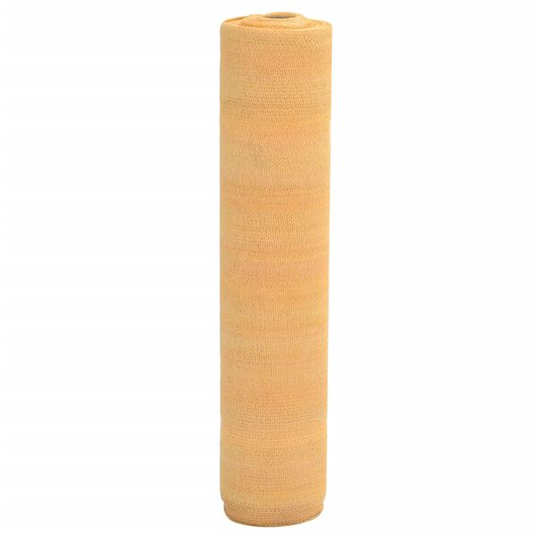 vidaXL Zaunblende Sandfarbe 1,5x10 m HDPE 195 g/m²