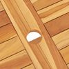 vidaXL 5-tlg. Garten-Essgruppe Massivholz Teak