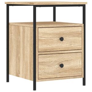 vidaXL Nachttisch Sonoma-Eiche 44x45x60 cm Holzwerkstoff
