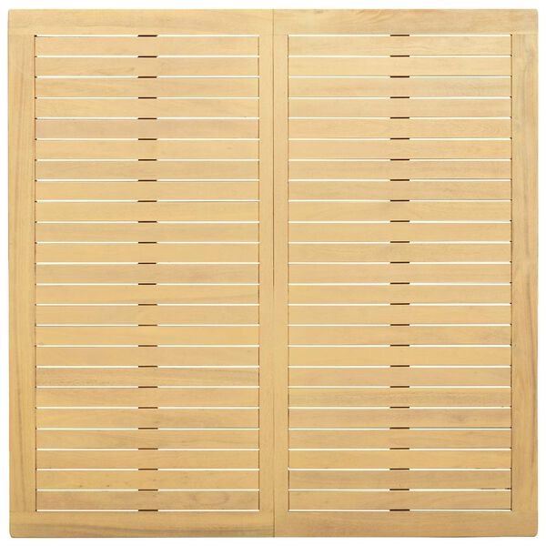 vidaXL Garten-Couchtisch 110x110x45 cm Massivholz Akazie