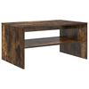 vidaXL Couchtisch Ger&auml;ucherte Eiche 80 x 50 x 40 cm Holzwerkstoff