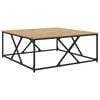 vidaXL Couchtisch Artisan-Eiche 100 x 100 x 40 cm Holzwerkstoff
