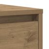 vidaXL Sideboard Artisan-Eiche 29,5x34x76 cm Holzwerkstoff