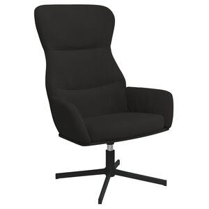 vidaXL Relaxsessel Schwarz Samt