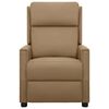 vidaXL Relaxsessel Elektrisch Cappuccino-Braun Kunstleder