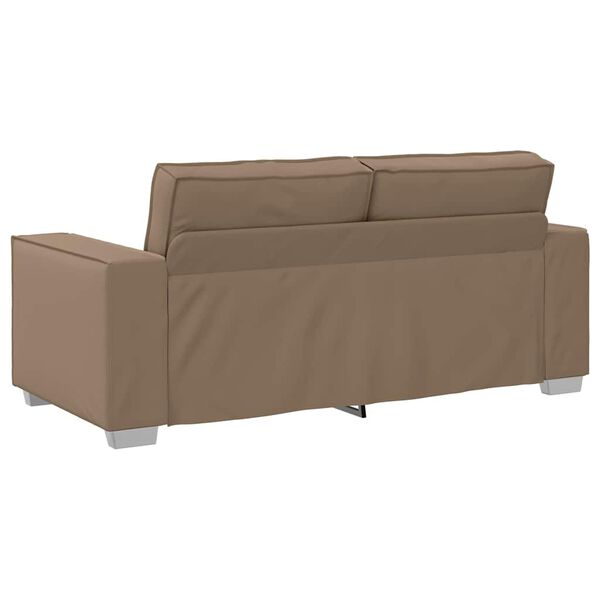 vidaXL Sofa Cappuccino 180 x 80 x 84 cm Stoff