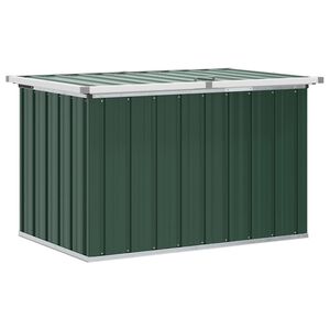 vidaXL Garten-Aufbewahrungsbox Gr&uuml;n 109 x 67 x 65 cm