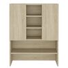 vidaXL Waschmaschinenschrank Sonoma-Eiche 70,5x25,5x90 cm