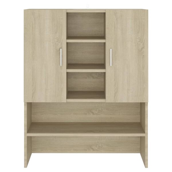 vidaXL Waschmaschinenschrank Sonoma-Eiche 70,5x25,5x90 cm