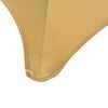 vidaXL 6 Stk. Stretch-Stuhlhussen Golden