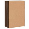 vidaXL Sideboards 2 Stk. Braun Eichen-Optik 60x30x84 cm Holzwerkstoff