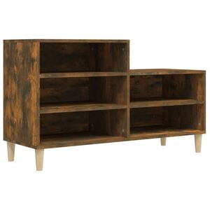 vidaXL Schuhregal R&auml;uchereiche 102x36x60 cm Holzwerkstoff
