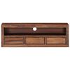 vidaXL TV-Schrank 120x30x40 cm Massivholz Akazie