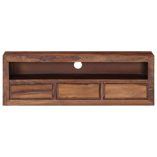 vidaXL TV-Schrank 120x30x40 cm Massivholz Akazie