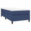 vidaXL Boxspringbettgestell Blau 80x200 cm Stoff