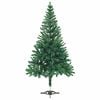vidaXL K&uuml;nstlicher Weihnachtsbaum Beleuchtung Kugeln 150cm 380 Zweige