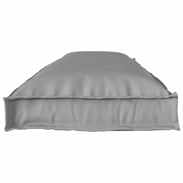 vidaXL Palettenkissenset 2 pcs Grau 150 x 40 x 8 cm Oxford-Stoff