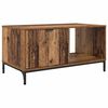 vidaXL Couchtisch mit Schubladen Altholz 90 x 49 x 46 cm Holzwerkstoff