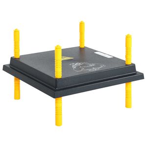 vidaXL W&auml;rmeplatte f&uuml;r K&uuml;ken und Entenk&uuml;ken mit Temperaturregler