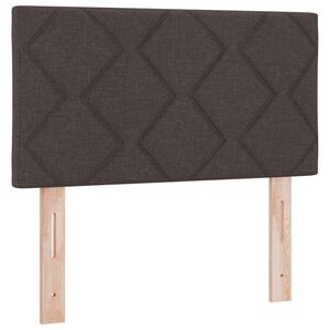 vidaXL Kopfteil Dunkelbraun 80 cm Stoff