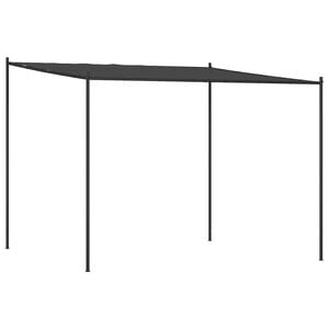 vidaXL Pavillon Anthrazit 3x3 m 180 g/m&sup2; Stoff und Stahl