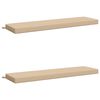 vidaXL 2-teilige Bankkissen SOEST 2 stk. 100 % Polyester Creme