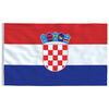 vidaXL Flagge Kroatiens 90&times;150 cm
