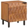 vidaXL Nachttisch Braun 40 x 33 x 46 cm Massivholz Mango