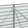 vidaXL Garten-Hochbeet Braun 320 x 80 x 81 cm Stahl