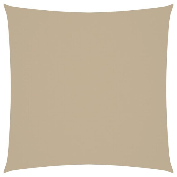 vidaXL Sonnensegel Oxford-Gewebe Quadratisch 2,5x2,5 m Beige