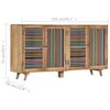 vidaXL Sideboard 150x30x75 cm Massivholz Mango