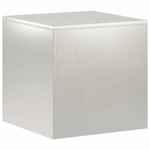 vidaXL Pflanzenst&auml;nder Silber 40 x 40 x 40 cm Stahl