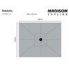 Madison Sonnenschirm Corsica 200x250 cm Ecru