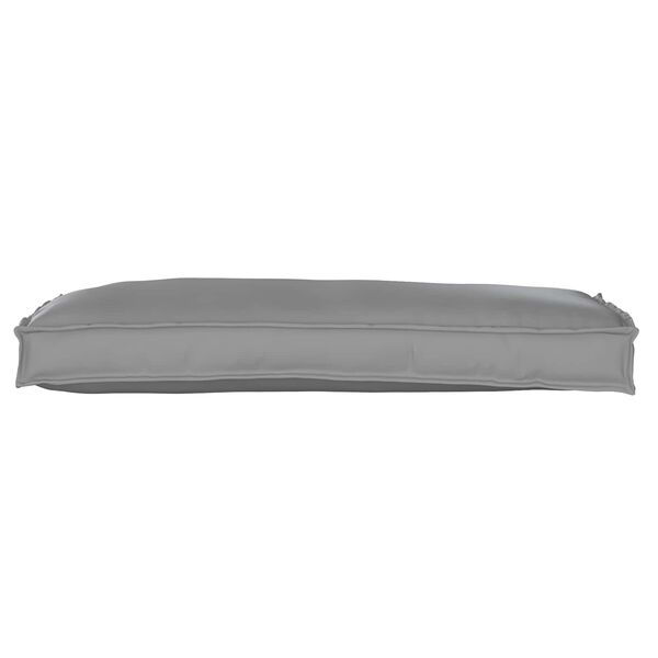 vidaXL Kissen Grau 100 x 40 x 8 cm Oxford-Stoff