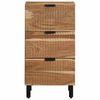 vidaXL Sideboard Natur 40 x 33,5 x 75 cm Massivholz Akazie
