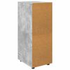 vidaXL Aufbewahrungsschrank Beton Grau 40 x 48 x 105 cm Holzwerkstoff