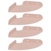 vidaXL Schwebendes Regal mit Regal 4 pcs Rosa 15 x 15 x 2 cm