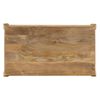 vidaXL Couchtisch 110 x 60 x 40 cm Mangoholz Massiv
