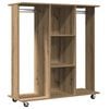 vidaXL Kleiderschrank Artisan-Eiche 102 x 38 x 110 cm Holzwerkstoff