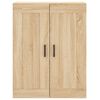 vidaXL Highboard Sonoma-Eiche 69,5x34x180 cm Holzwerkstoff