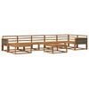 vidaXL Outdoor-Sofagarnitur 8 pcs Natur Massivholz Akazie