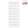 vidaXL Premium Waschlappen SOLUND 50 Stk. Wei&szlig; 15x21 cm 600 g/m&sup2;