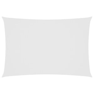 vidaXL Sonnensegel Oxford-Gewebe Rechteckig 2,5x4,5 m Wei&szlig;
