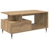 vidaXL Couchtisch Artisan-Eiche 90 x 49 x 45 cm Holzwerkstoff