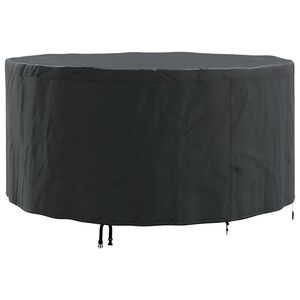 vidaXL M&ouml;belbezug 182 x 182 x 85 cm 600D Oxford Stoff Rund Wasserdicht