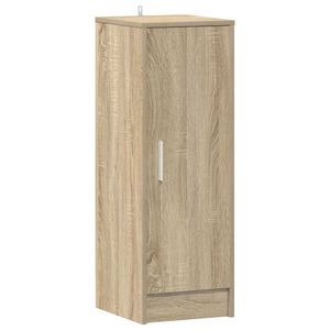 vidaXL Schuhschrank Sonoma-Eiche 32x35x92 cm Holzwerkstoff