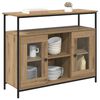 vidaXL Sideboard Artisan-Eiche 100 x 35 x 80 cm Holzwerkstoff